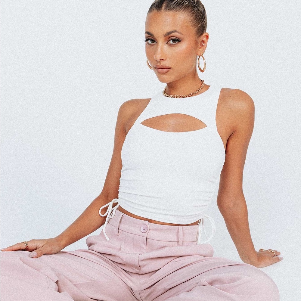 Princess Polly Lynlee Top White